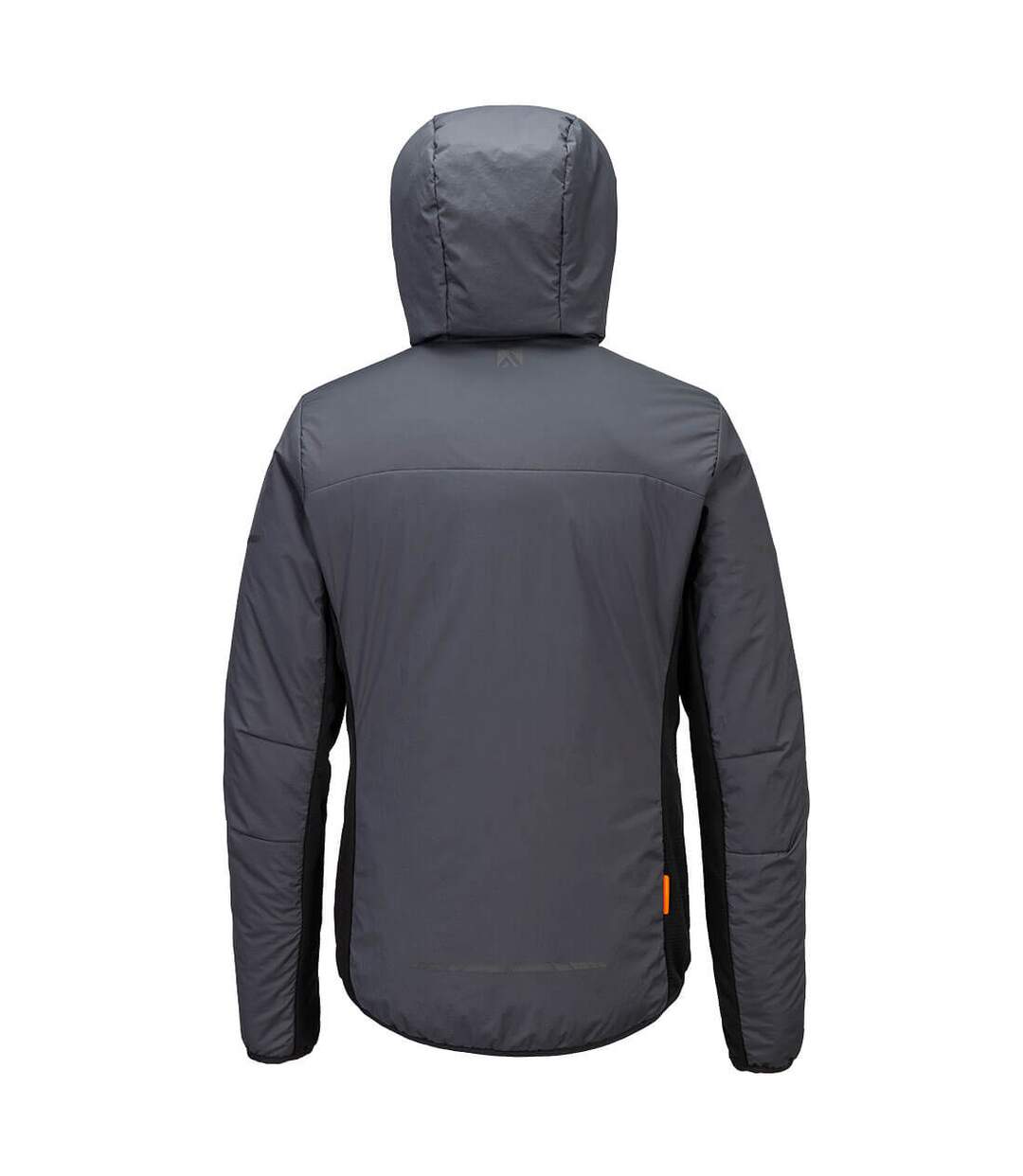Mens ev4 insulated tall hybrid jacket metal grey Portwest-2