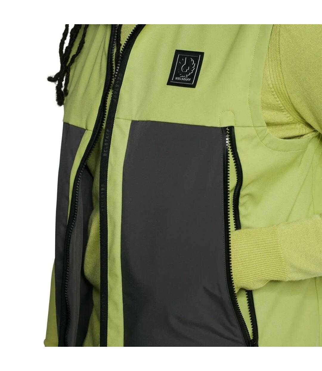 Veste Sans Manches Ratio Homme Vert Citron Belstaff-4