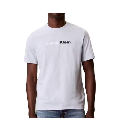 T-Shirt gris clair homme calvin klein jeans 30s eu wholesale