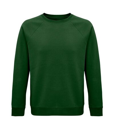 SOLS Unisex Adult Space Raglan Sweatshirt (Bottle Green) - UTPC4314