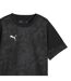 Womens/ladies Teamcup Training Referee Shirt Black Silver Puma-3