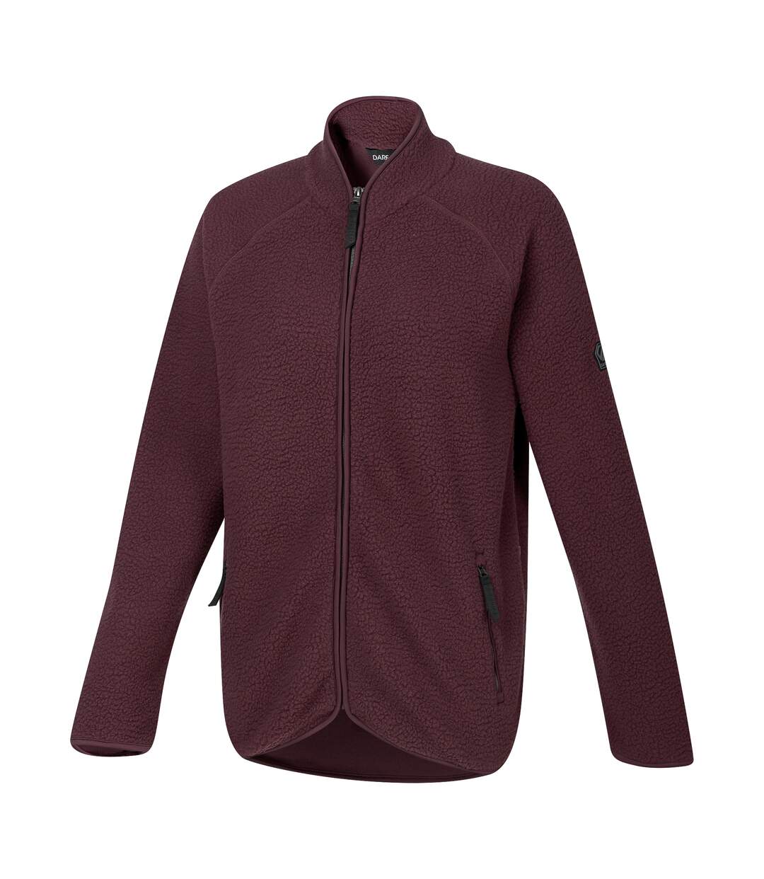 Veste Polaire Unie Col Montant Excursion Femme Lilas Foncé Dare 2B-3