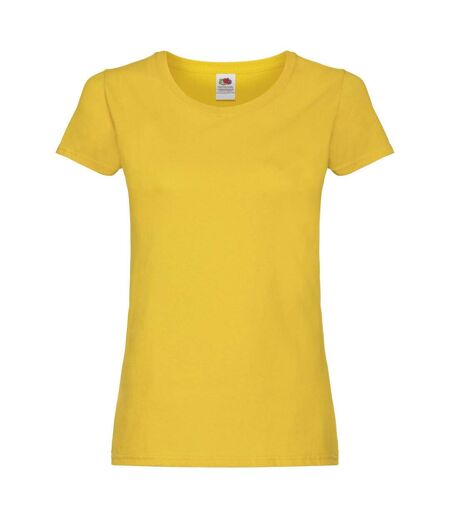 T-shirt Femme Tournesol Fruit Of The Loom