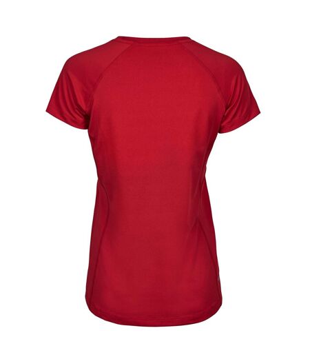 T-shirt De Sport Femme Rouge Tee Jays