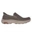 Mens Pollard Wilfred Slip-in Trainers Taupe Skechers-3