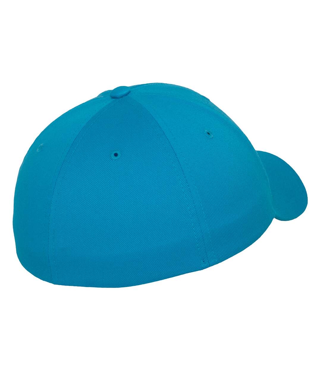 Casquette peignée wooly unisexe bleu vif Flexfit-2