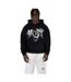 Mens Butterfly Hoodie Black Lost Youth-1