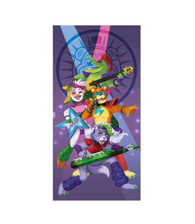 Crew cotton beach towel one size multicoloured Five Nights At Freddys