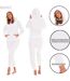 Ensemble De Pyjama Long Femme Blanc Keanu-2