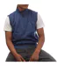Mens Clint Gilet Royal Blue Farah-1
