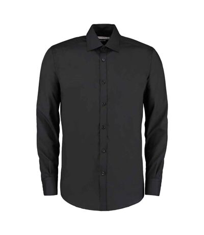 Chemise formelle homme noir Kustom Kit