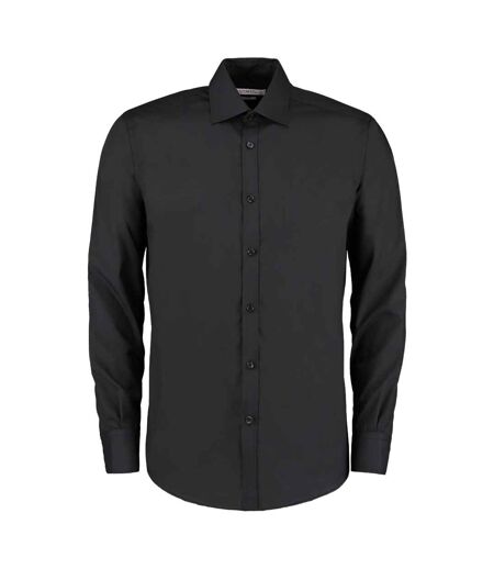 Chemise formelle homme noir Kustom Kit