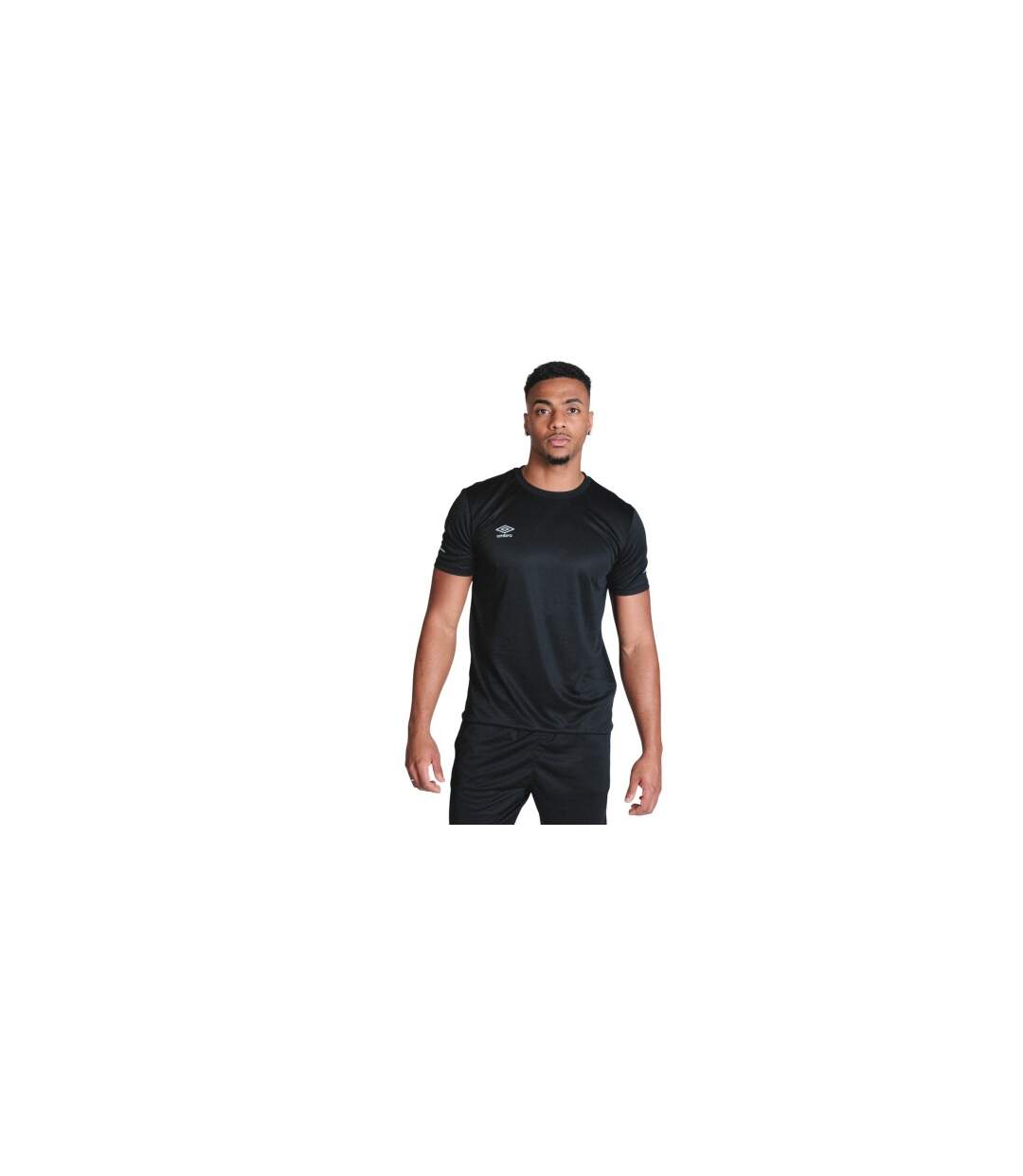 T-shirt Sport Homme Noir Umbro-1