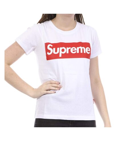 T-shirt Blanc Femme Supreme Grip Sofy - S