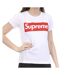 T-shirt Blanc Femme Supreme Grip Sofy - S