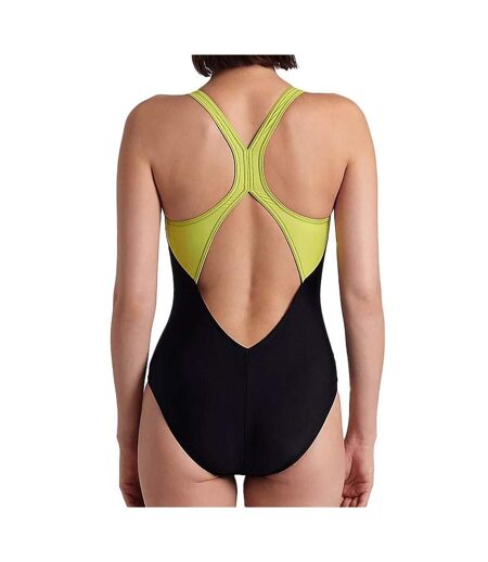 Maillots de bain 1 pièce noir femme arena gleam