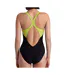 Maillots de bain 1 pièce noir femme arena gleam-2