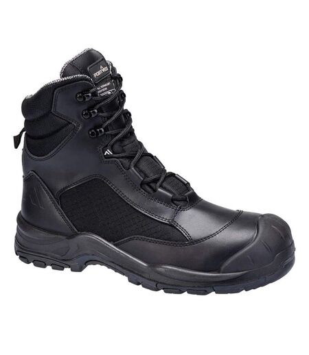 Unisex adult patrol occupational o7s sr fo sc hro safety boots black Portwest