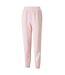 Womens/ladies Modern Sports Jogging Bottoms Pink Puma-1