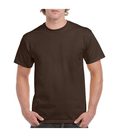 Lot De 5  T-shirts Manches Courtes Hommes Marron Foncé Gildan
