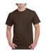 Gildan – Lot de 5 T-shirts manches courtes - Hommes (Marron foncé) - UTBC4807