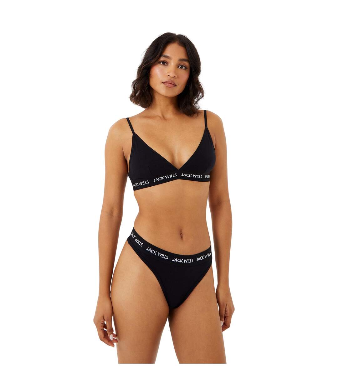 Lot De 2  Brassières Biddstone Femme Noir Jack Wills-1