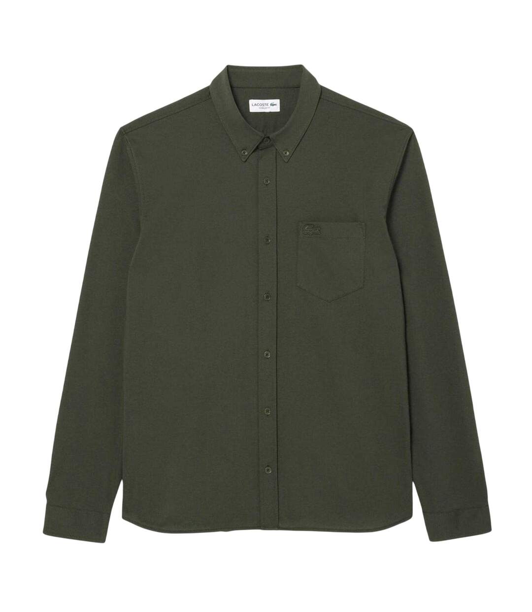 Chemise Manches Longues Homme Vert Lacoste-2
