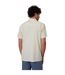 Mens Crochet Trim Short-sleeved Shirt Natural Threadbare-3