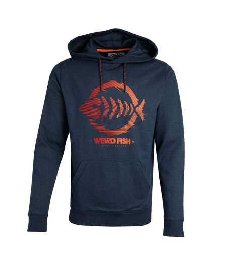 Sweat à capuche bryant homme bleu marine Weird Fish