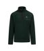 Haut Polaire Uni À Col Montant Zippé Huntar Homme Vert Foncé Trespass-1