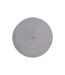 Set de Table Rond Tressé 38cm Noir & Blanc-1
