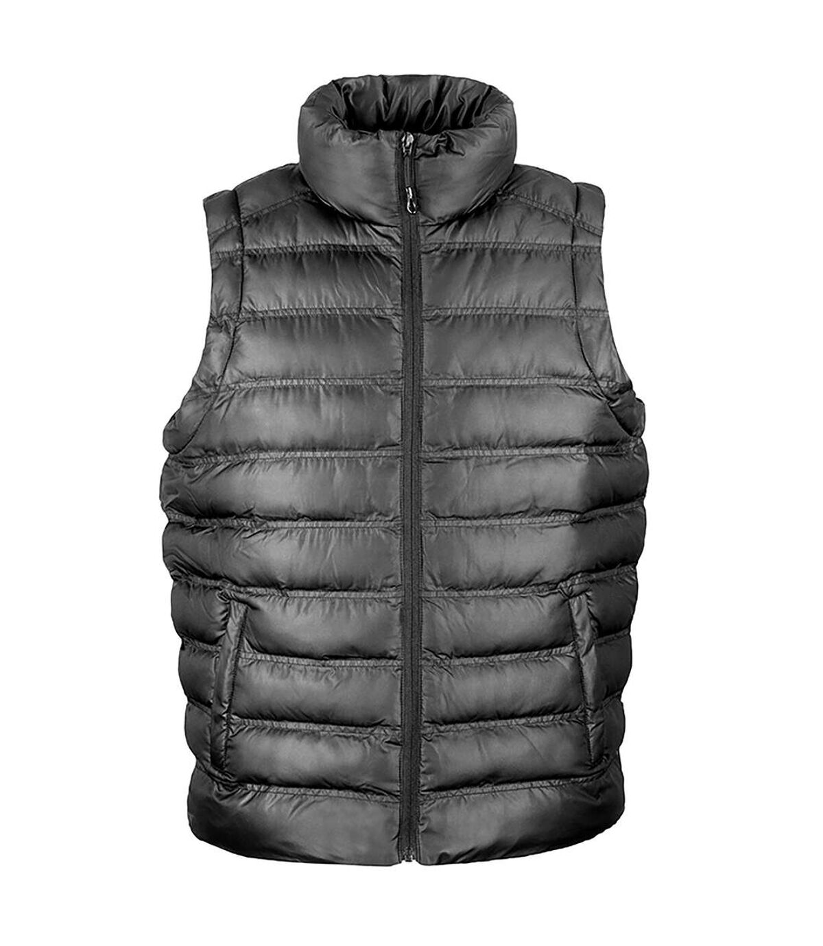 Result Mens Ice Bird Padded Bodywarmer / Gilet Jacket (Black)
