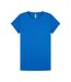 Womens/ladies T-shirt Royal Blue Casual Classic-1