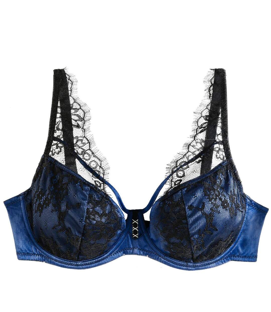 Soutien-gorge à armatures grand maintien bleu Illégal-1