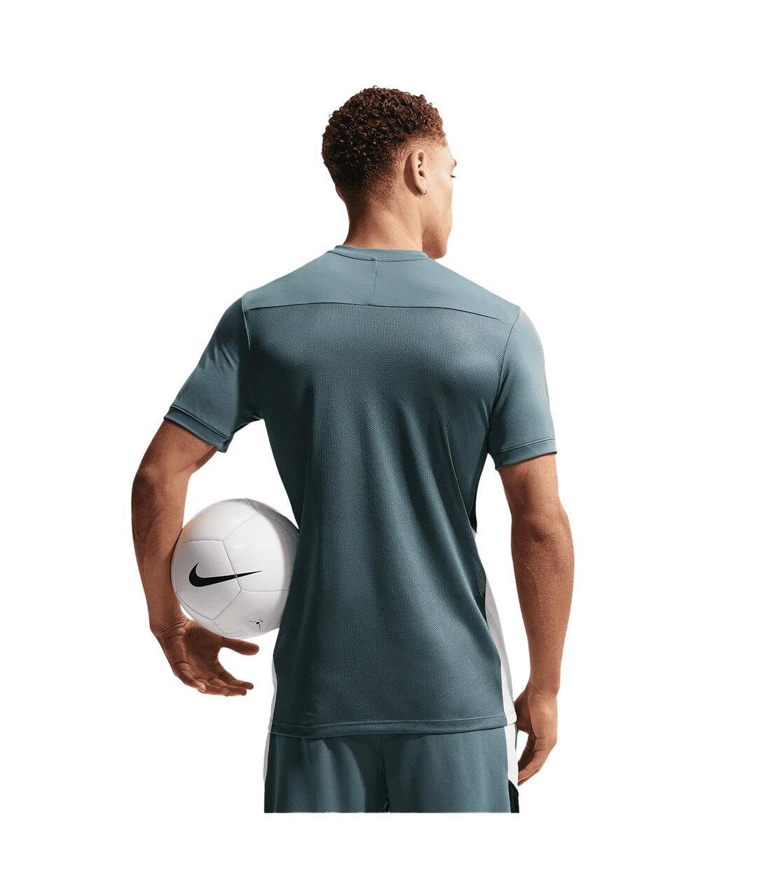 Mens Academy Training T-shirt Slate White Nike-3