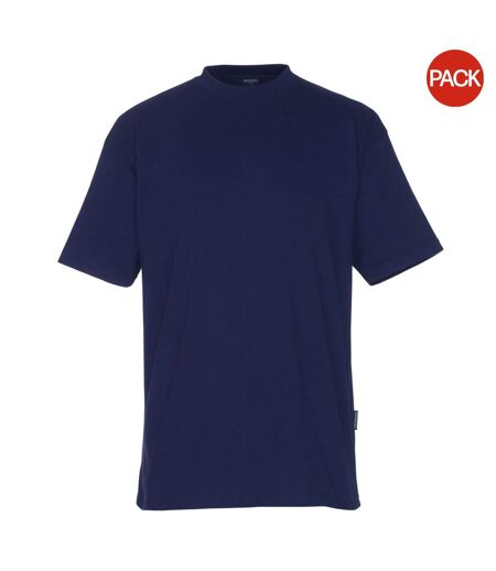 Pack Of 10  Unisex Adult Crossover Java T-shirt  Navy Mascot