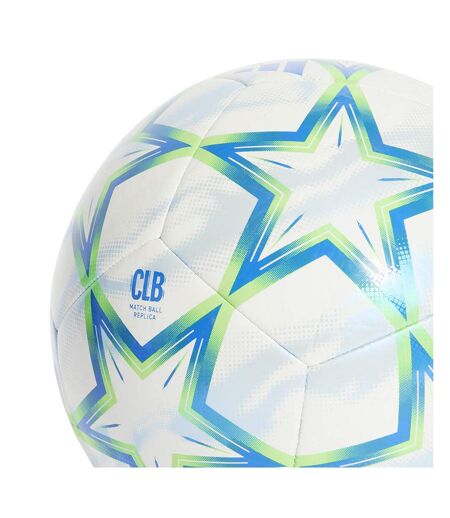 Ballon De Foot Motif/style Imprimé Étoile Ucl Club Taille 5 Blanc Adidas