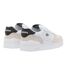 Womens/ladies T-clip Set Leather Trainers White Black Lacoste-2