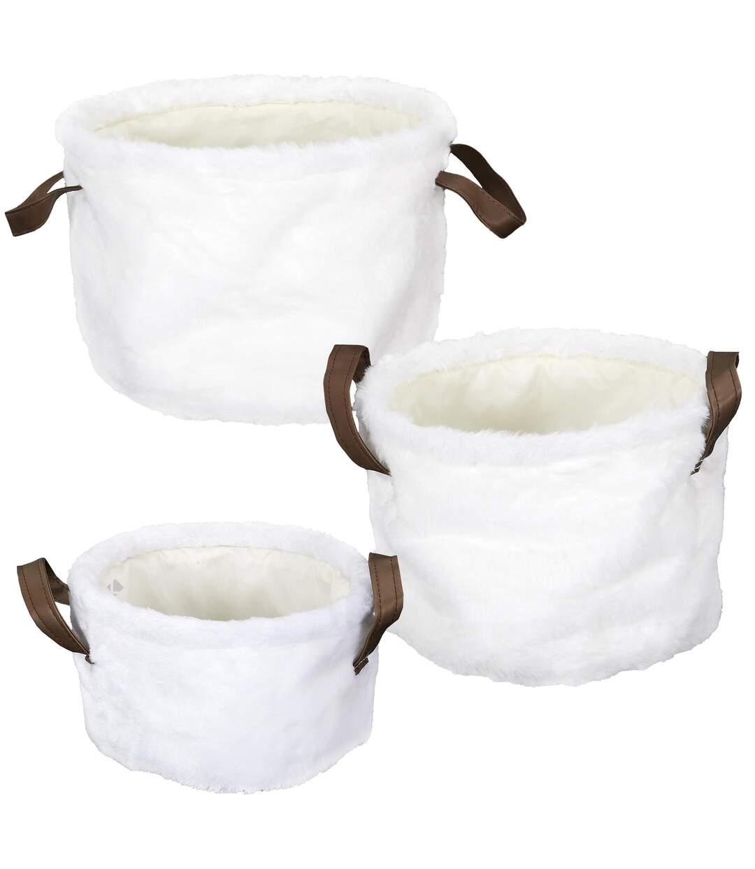 Lot de 3 boites de rangement collection FOURRURE-1