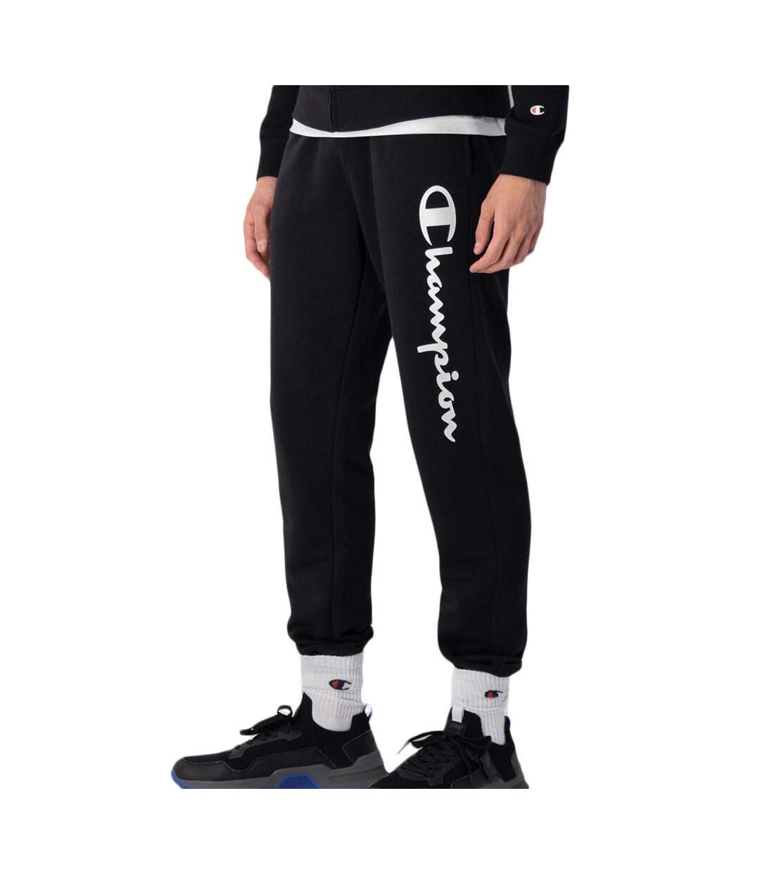 Jogging Noir Homme Champion Rib - L-1