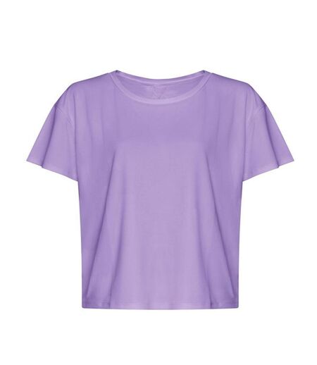 Awdis Womens/Ladies Open Back T-Shirt (Digital Lavender)