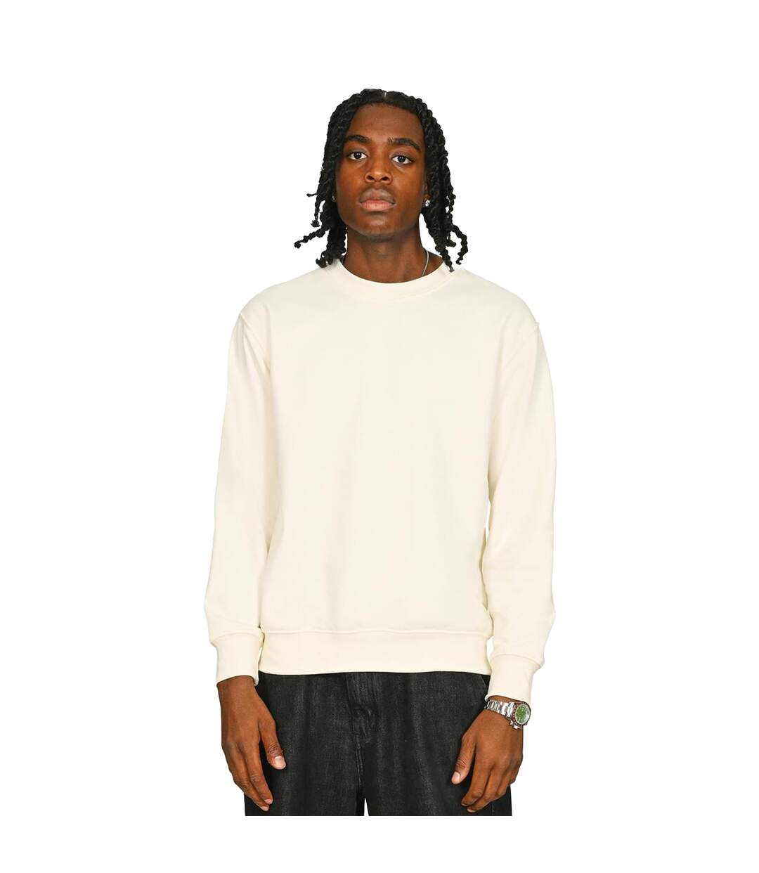 Sweat Core Adulte Écru Casual Classics-1