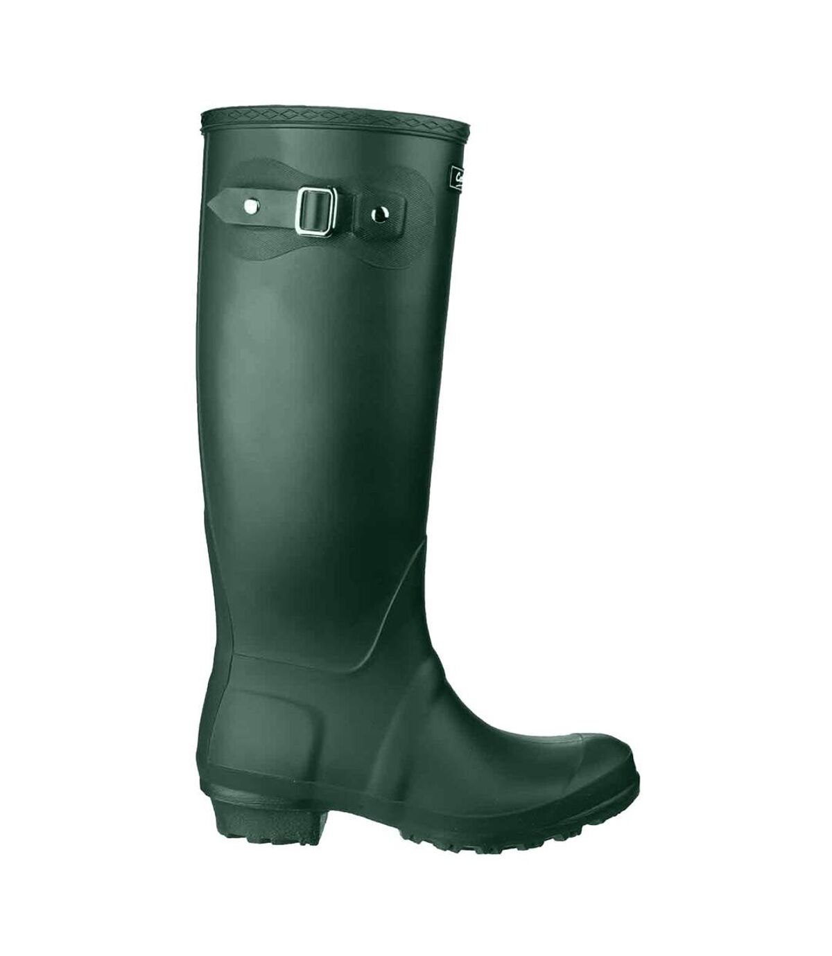 Cotswold Sandringham Buckle-Up Womens Wellington Boots (Green) - UTFS1299