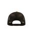 Casquette style trucker rapper mixte jaune foncé / noir Atlantis