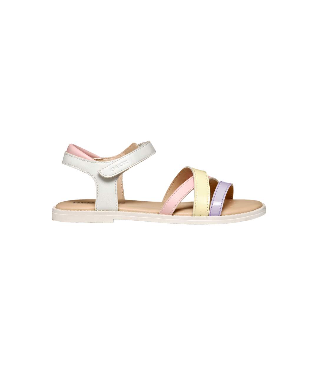 Sandales Cuir Geox Enfant J S Karly G D Synt Lea-2