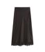 Jupe marron femme vero moda charm-1