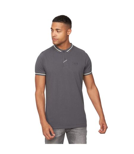 Crosshatch - Polo TATA - Homme (Gris foncé) - UTBG546