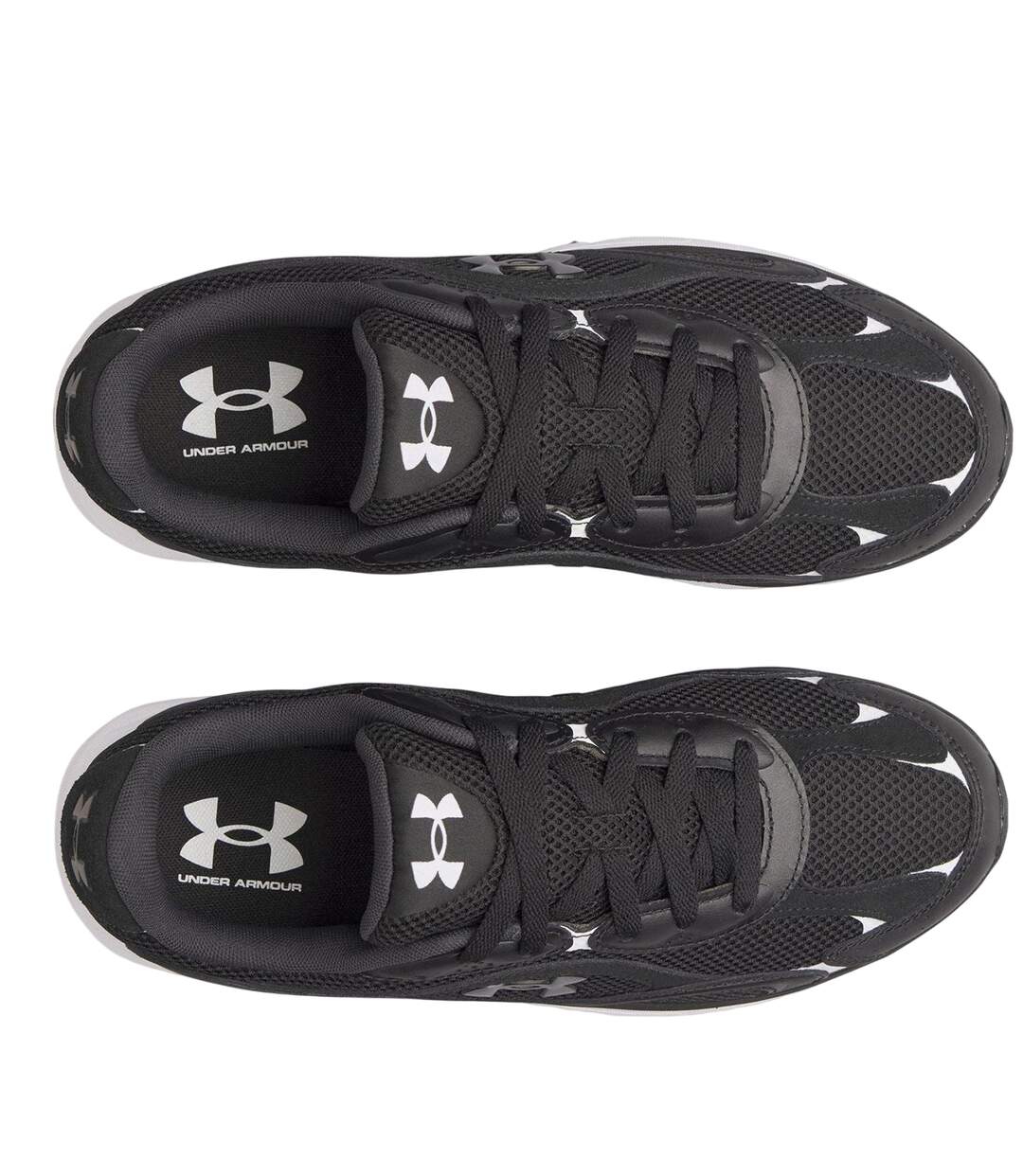 Baskets Motif/style Sportif Tech Homme Noir Gris Under Armour-3