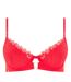 Soutien-gorge coques moulées rouge Claudia-1