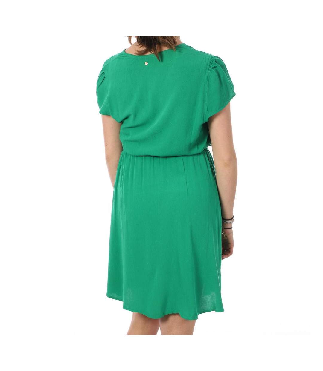 Robe Verte Femme Teddy Smith Laura - L-2